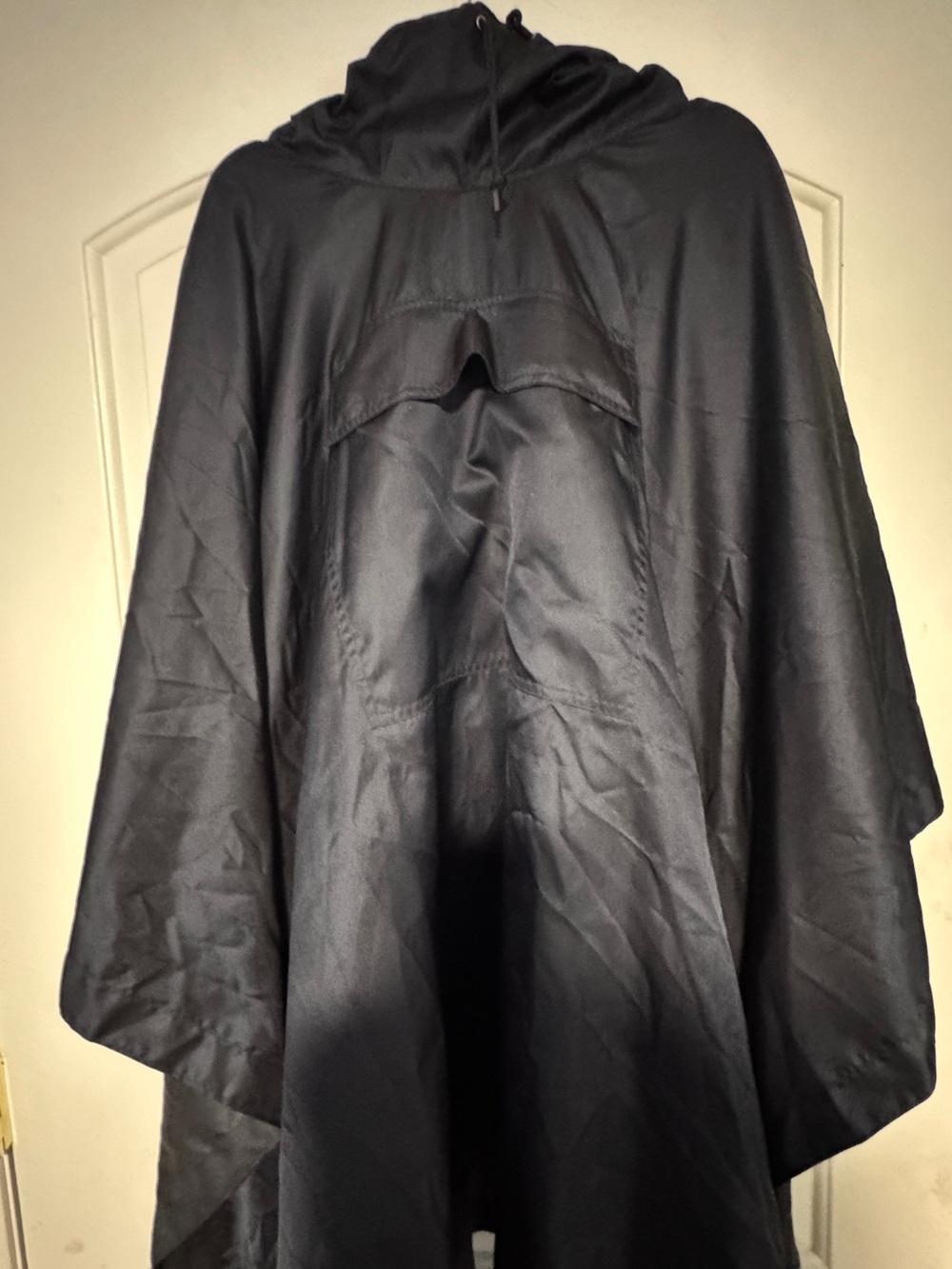 Men's Ralph Lauren Polo Black Hooded Rain Poncho Jacket